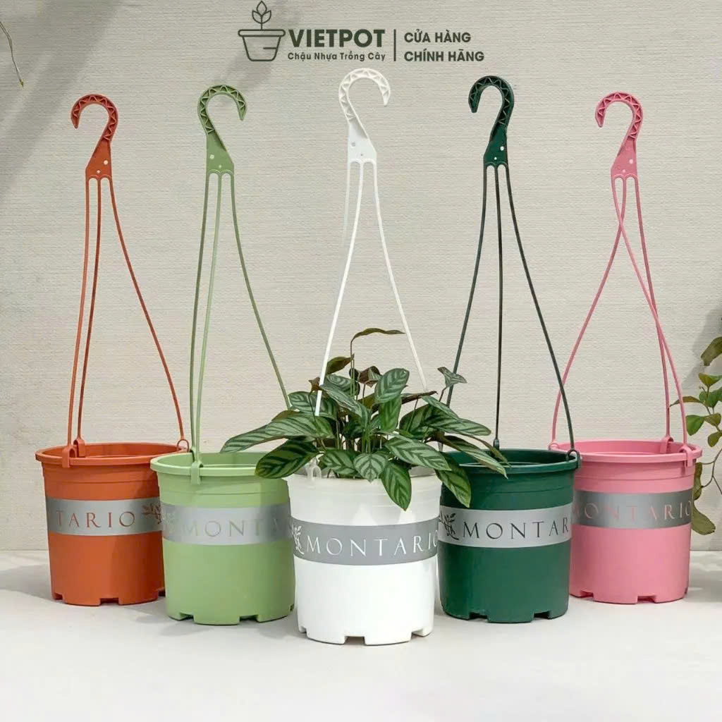 Chậu nhựa treo ban công VIETPOT